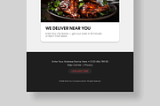 Food Delivery Email Newsletter, an UI Kit Template by MightyDesign (Thumbnail 6 of 9)