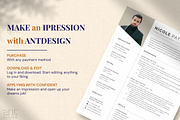 Professional Resume Template, a Resume Template by AntDesignStudio (Thumbnail 9 of 9)