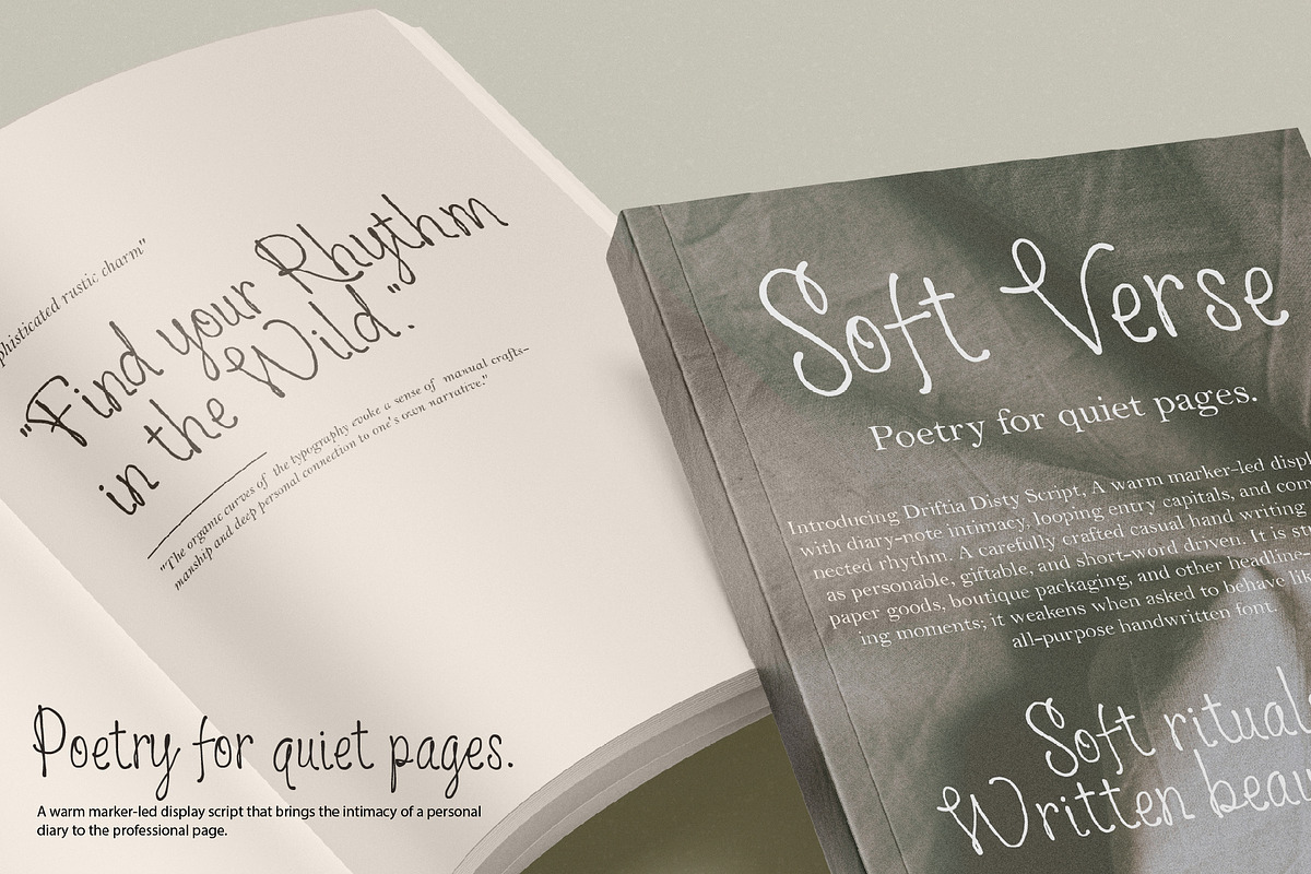 Poet Club - Warm Marker Script, a Script Font by Inviline.co (Photo 6 of 12)