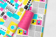 Neon geometric shape,poster,patten, an Object Graphic by Iryna Danyliuk (Thumbnail 8 of 17)