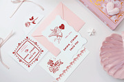 Love Coquette style. Vector clip art, a Decorative Illustration by Tata Pilip (Thumbnail 6 of 23)