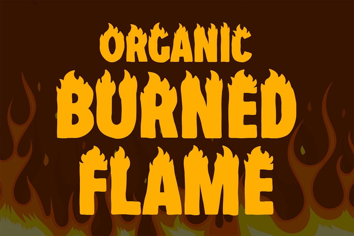 Firefolk - Bold Flame Display Font, a Font by Pekotype (Photo 6 of 15)