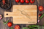 Vegetables line art + Procreate, a Food Illustration by Skliarova (Thumbnail 4 of 4)