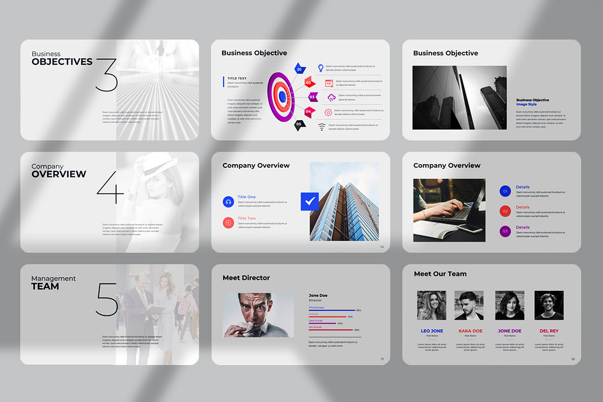Business Plan Presentation Template, a Templates & Theme by Dream-Lab (Photo 3 of 12)