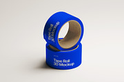 Tape Roll 3D Mockup PSD, a Packaging Mockup by Akrinity Digital (Thumbnail 2 of 4)