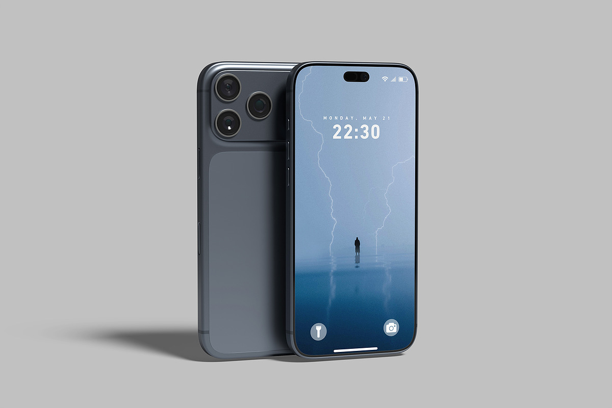 Iphone 18 Promax Screen Mockup, an iPhone Mockup by lamorastudio (Photo 6 of 11)