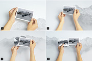 Postcard With Envelope Mockups BUNDL, a Print Template by Kongkow (Thumbnail 10 of 14)