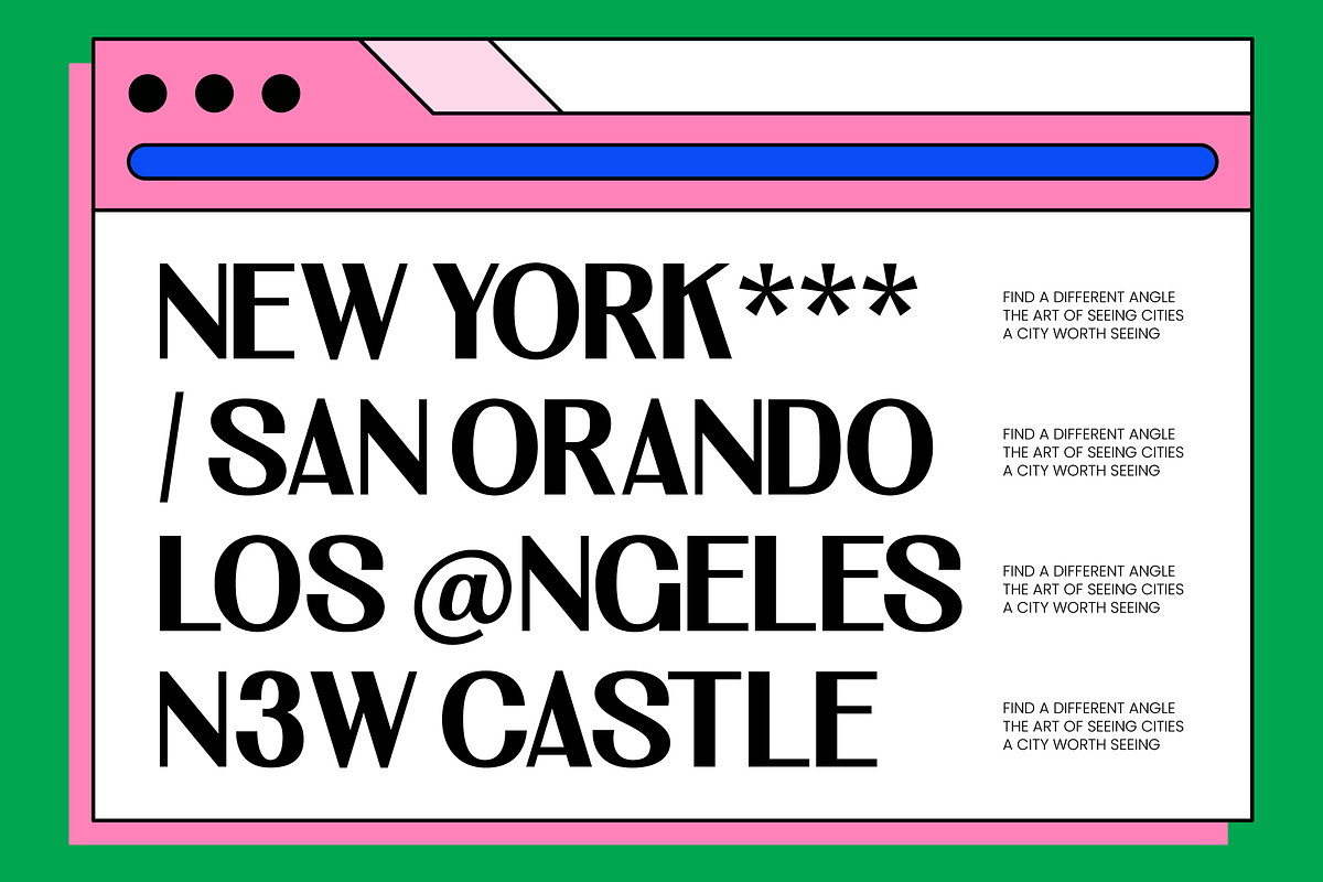 Newstan Tall Condensed Sans Serif, a Sans Serif Font by timelesstype.co (Photo 5 of 10)
