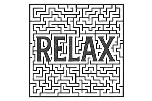 Relax Maze Conceptual engraving, an Object Illustration by AlexArt