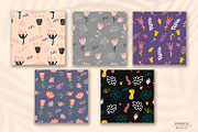 Boho Floral & Abstract Vector Kit, a Pattern Graphic by animatizmagix (Thumbnail 2 of 10)