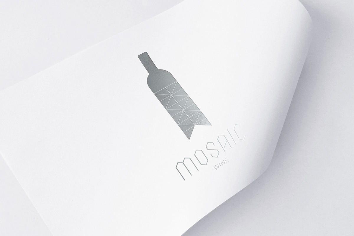 Mosaic Wine Logo, a Branding & Logo Template by blooon (Photo 5 of 5)