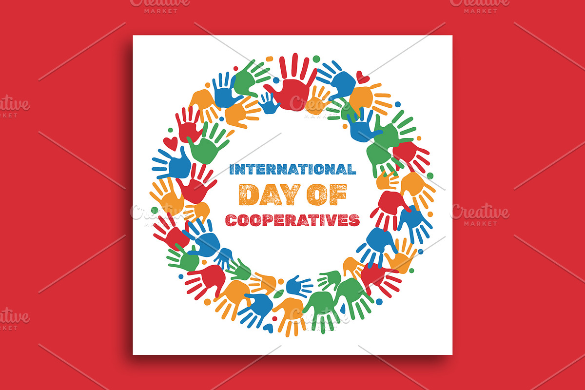 International Day of Cooperatives, a Social Media Template by nandinigraphics (Photo 1 of 3)
