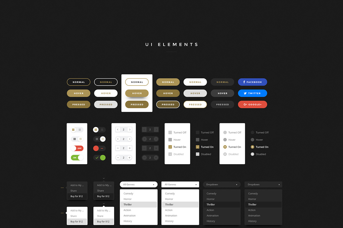 -50% Sale. Milestone UI Kit, an UI Kit Template by kavoon (Photo 17 of 17)