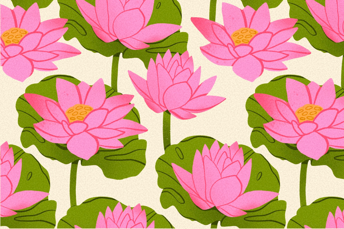 Petal Harmony, a Pattern Graphic by Twisted Tail (Photo 2 of 9)
