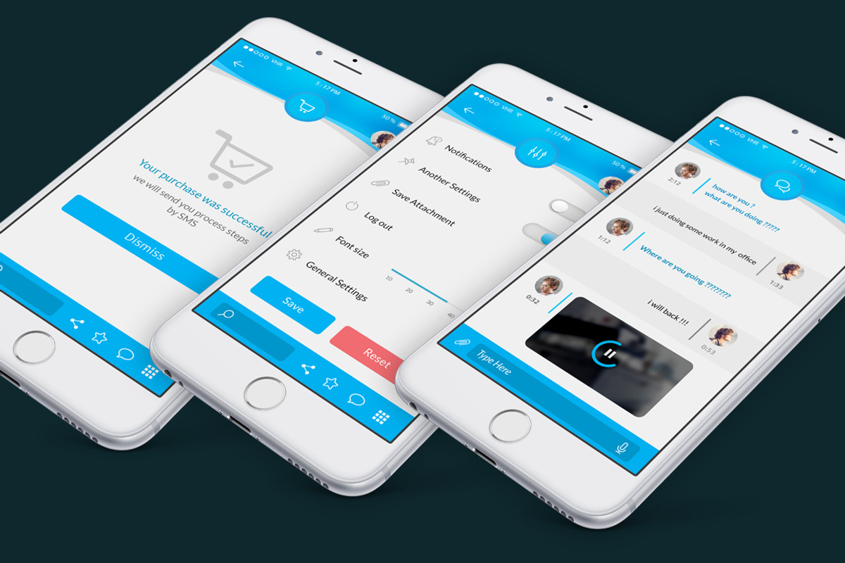 Mobile Creative Shop UI kit, an UI Kit Template by Alireza Farzad (Photo 3 of 7)