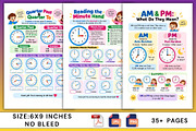 AM/PM Learning Pages, a Stationery Template by Designmela01 (Thumbnail 4 of 6)