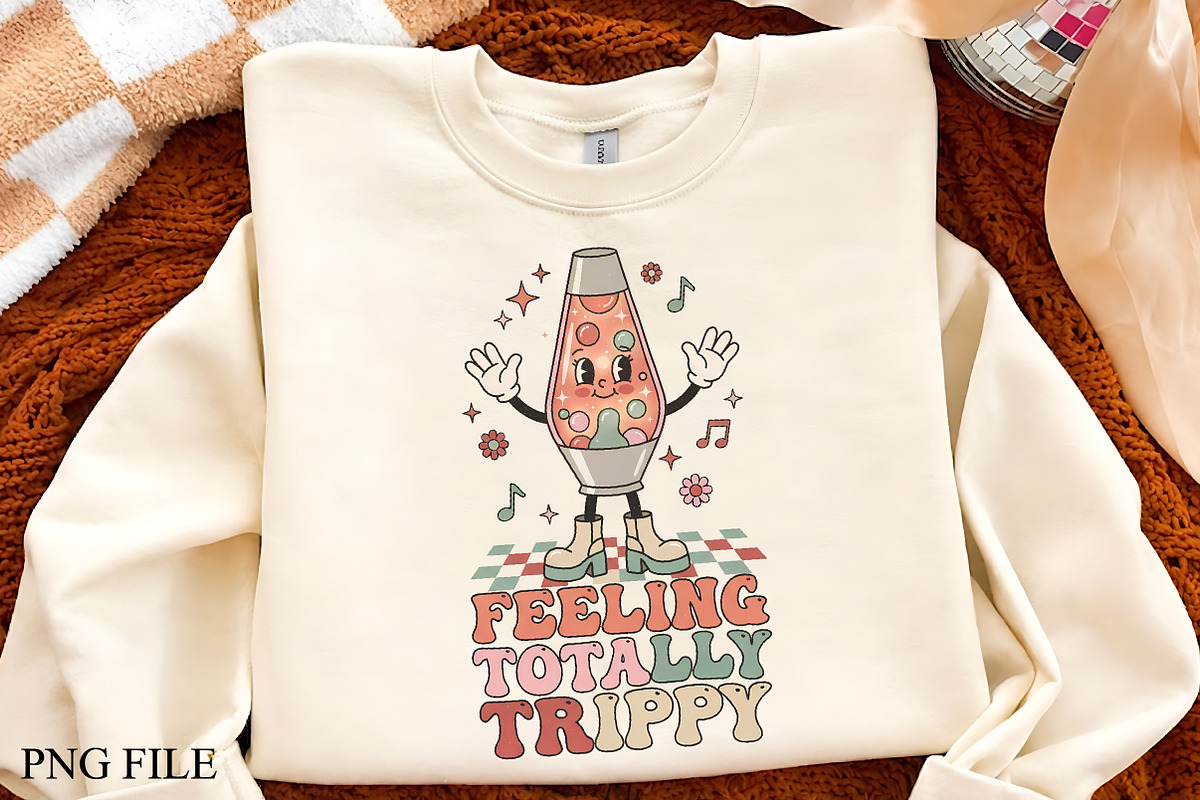 Feeling Totally Trippy Lamp PNG Art, a Seasonal Illustration by CrexoraLab (Photo 1 of 4)