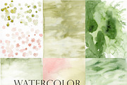 Watercolor Bundle-Background&Shape, a Texture Illustration by Beigetime (Thumbnail 8 of 13)