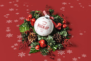 Christmas Ball Mock-up, a Merchandise Mockup by Yogurt86 (Thumbnail 5 of 13)