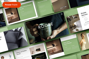 Roobe  – Business PowerPoint Templat, a Presentation Template by Dens Creative Studio
