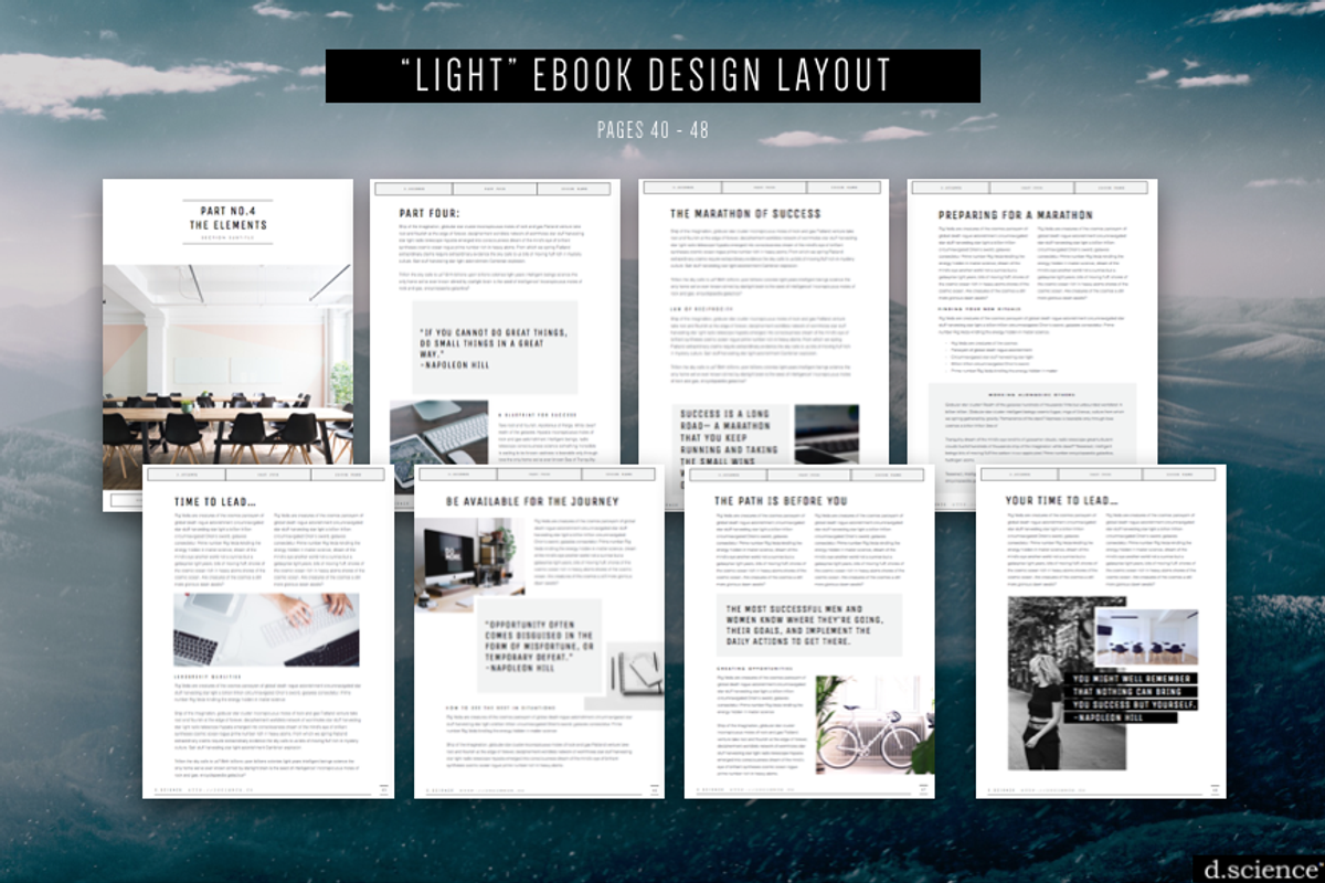 4X Ebook Bundle Templates  | 67% Off, a Magazine Template by Template Monkey @dscience (Photo 17 of 43)