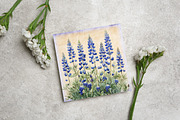 Bluebonnets in Texas Watercolor, an Object Graphic by NeatGrafix (Thumbnail 3 of 10)