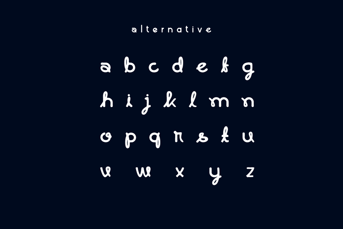 Lamgros - Minimal Logo Font, a Font by Iqsiart Studio (Photo 5 of 6)