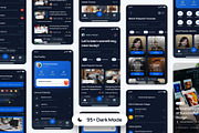 Eduline Education Online LearningApp, an UI Kit Template by Creative Perspective (Thumbnail 4 of 6)