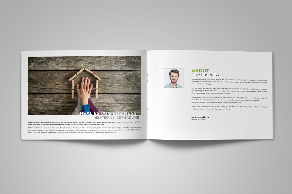 Real Estate Brochure v3, a Brochure Template by Miyaji75 (Photo 3 of 17)