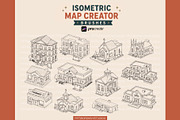 Procreate Isometric Map Creator, a Brush Add-On by PDknyStudio (Thumbnail 4 of 9)
