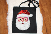 Glitter Patchwork Christmas Santa Pn, an Illustration by designcity5 (Thumbnail 5 of 8)