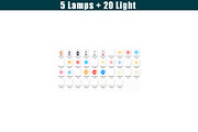 25 Kerosene lamp light effects, a Layer Style Add-On by OverlayBox (Thumbnail 4 of 5)