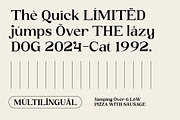 Yellow Club | Retro Serif, a Serif Font by ClevUs (Thumbnail 9 of 10)