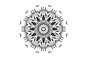Black White Mandala Illustration Set, a Decorative Illustration by NJ Himel (Thumbnail 21 of 101)