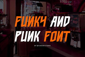 Skengos - Funky & Punk Font