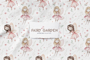 Fairy Garden Watercolor Collection