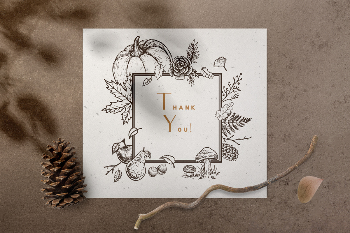 Autumn botanical sketches, a Decorative Illustration by Aquatinta (Photo 8 of 8)