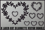 Ornate Border Laser Cut Clipart, an Illustration by hafijul (Thumbnail 1 of 9)