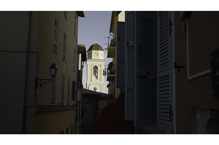 Narrow european street or the path, an Architecture Photo by Media Whale Stock