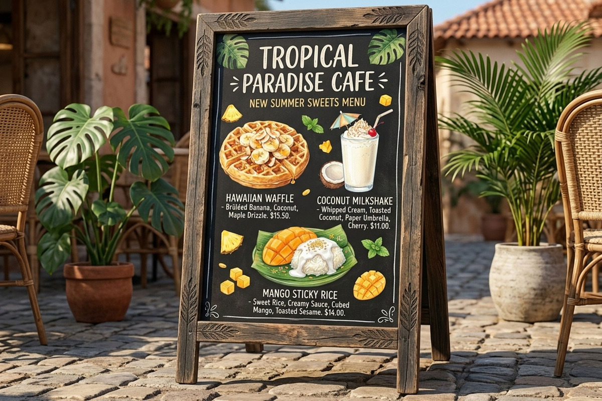 Tropical Dessert 30 Clipart Set, a Food Illustration by Eyestudio (Photo 4 of 6)