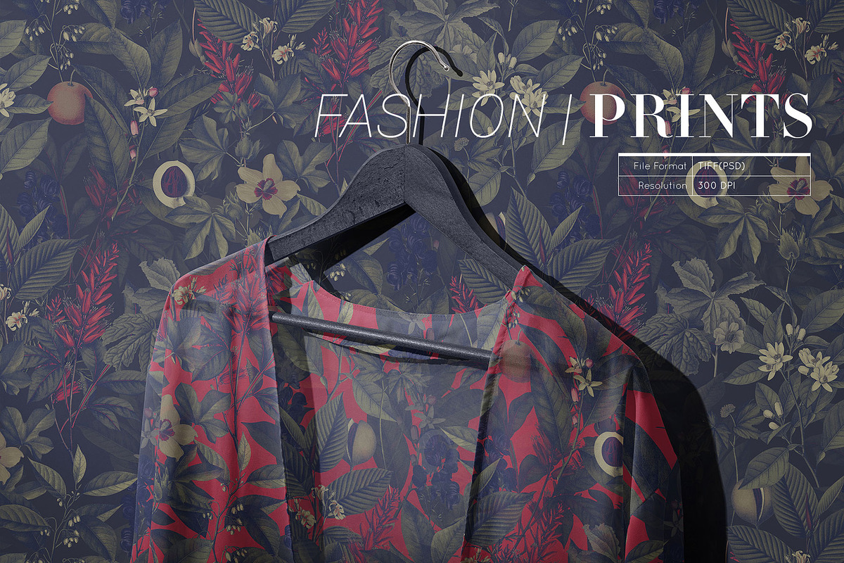 Botanic Oscuro Moody Botanical Print, a Pattern Graphic by TSTUDIO (Photo 8 of 10)