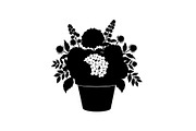 Flower Pot Silhouette Vector Bundle, an Illustration by jahid234 (Thumbnail 9 of 49)