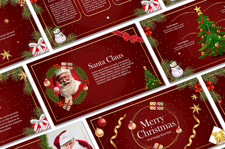 Merry Christmas Presentation, a Presentation Template by SKY CREATION