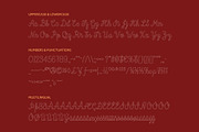 CS Blossom Dashed, a Script Font by Craft Supply Co. (Thumbnail 8 of 8)