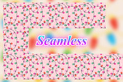 Christmas Light Seamless Pattern, a Pattern Graphic by Digital Studio (Thumbnail 2 of 8)