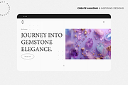 Brilliance Gemstone Backgrounds, an Abstract Photo by Lumeno (Thumbnail 3 of 4)