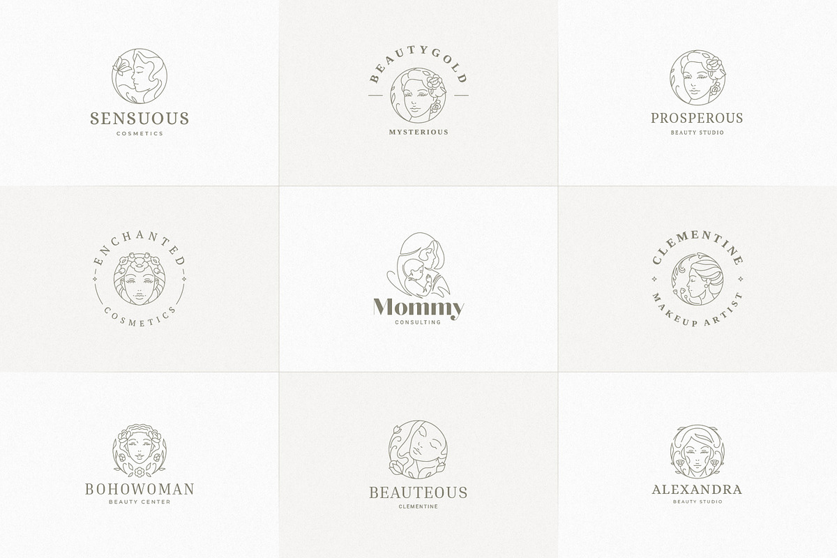 36 Elegant Logo Templates | Canva, a Branding & Logo Template by Vasya Kobelev (Photo 9 of 10)