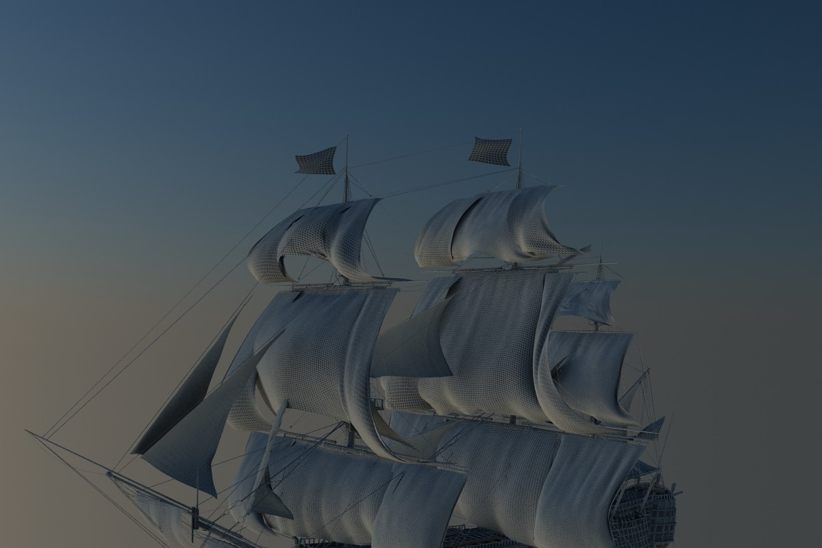Ship Animated Sail, a Cars & Vehicle 3D Model by konstantin.ermolaev (Photo 5 of 8)