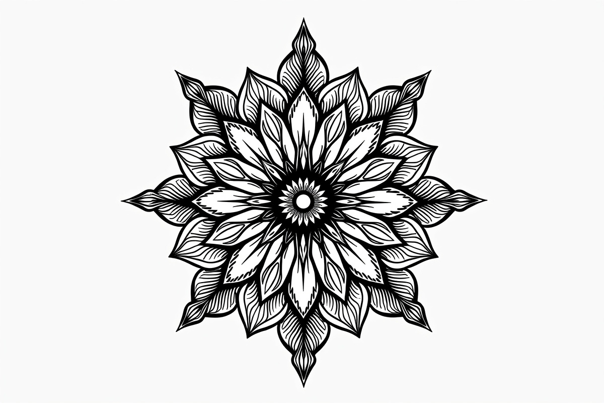 Floral Mandala Laser Cut Bundle, an Illustration by Designs_River (Photo 8 of 9)