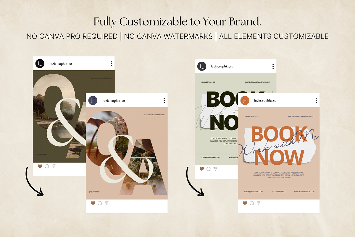 The Editor Template Bundle, a Social Media Template by The Flossy Finch (Photo 9 of 11)